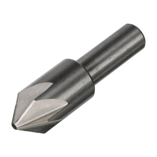 Svasatore In Acciaio HSS A 6 Scanalature - Dewchat Series - 1-1/4" - Angolo 82° - Gambo Tondo 10,2 Mm - Drill America